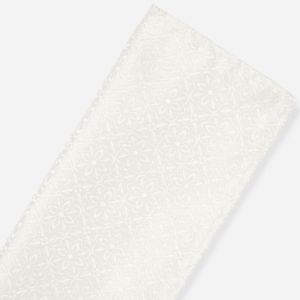 Opulent Ivory Pocket Square sold by The Tie Bar