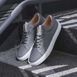 The Royale - Ash Grey by GREATS sold by The Tie Bar