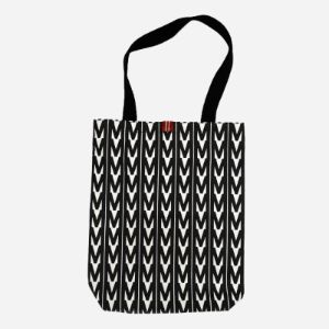 Tie Bar x Michel Men Monogram Black Tote sold by The Tie Bar