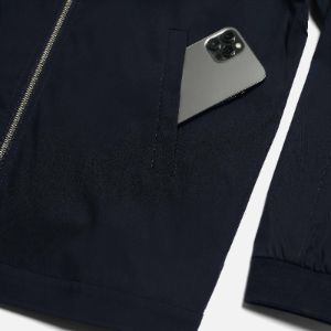 Navy Bomber Jacket sold by The Tie Bar