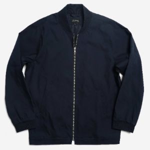 Navy Bomber Jacket sold by The Tie Bar