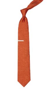 Herringbone Rust Tie sold by The Tie Bar
