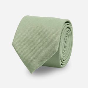 Grosgrain Solid Sage Green Tie sold by The Tie Bar