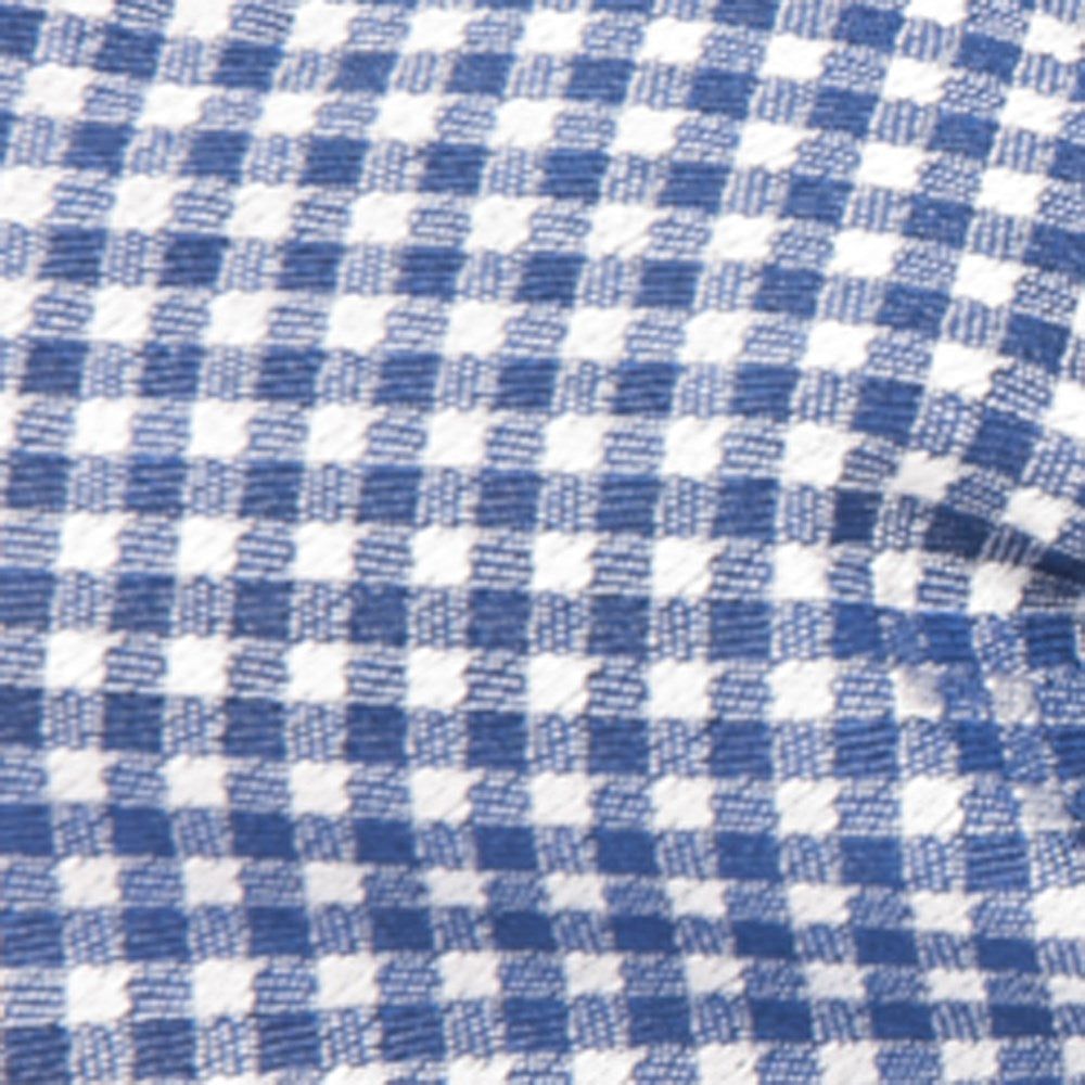 Bahama Checks Classic Blue Bow Tie sold by The Tie Bar product image thumbnail 2