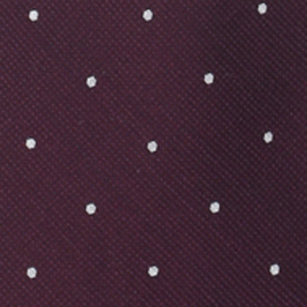 Dotted Report Wine Bow Tie sold by The Tie Bar product image thumbnail 2