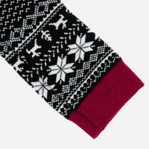 Fairisle Black Dress Socks sold by The Tie Bar