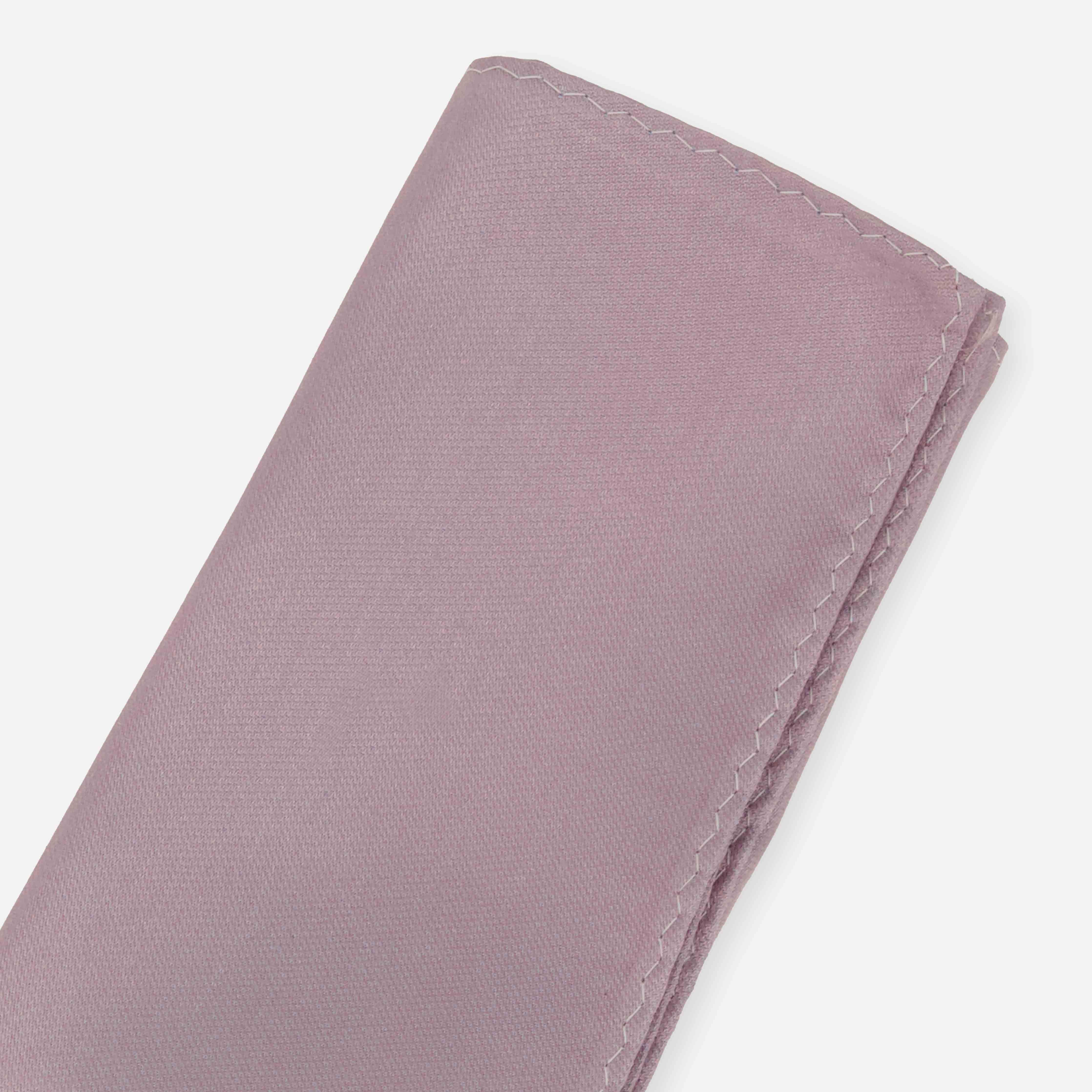 Mumu Weddings - Desert Solid Dusty Purple Pocket Square sold by The Tie Bar product image thumbnail 2