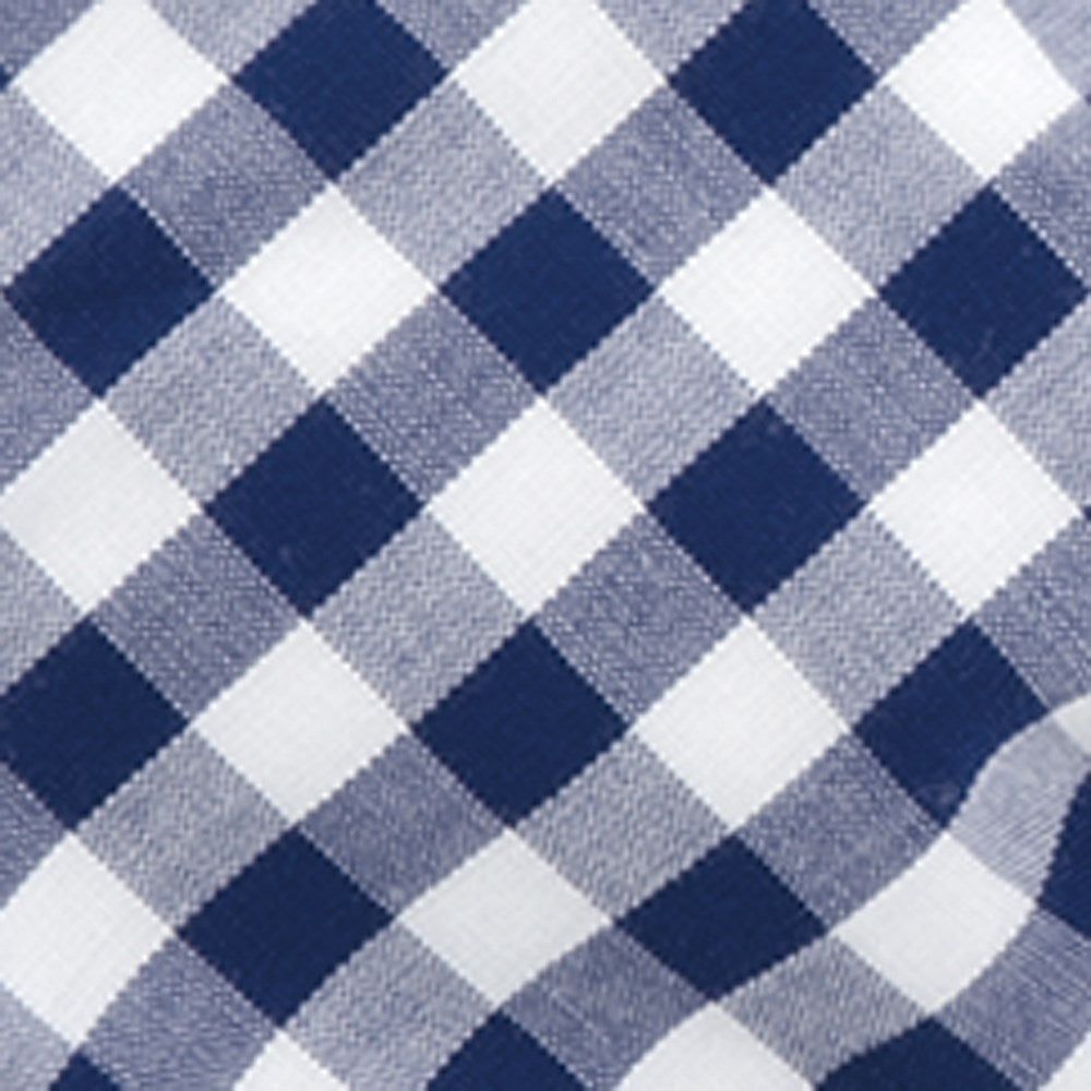 New Gingham Navy Bow Tie sold by The Tie Bar product image thumbnail 2