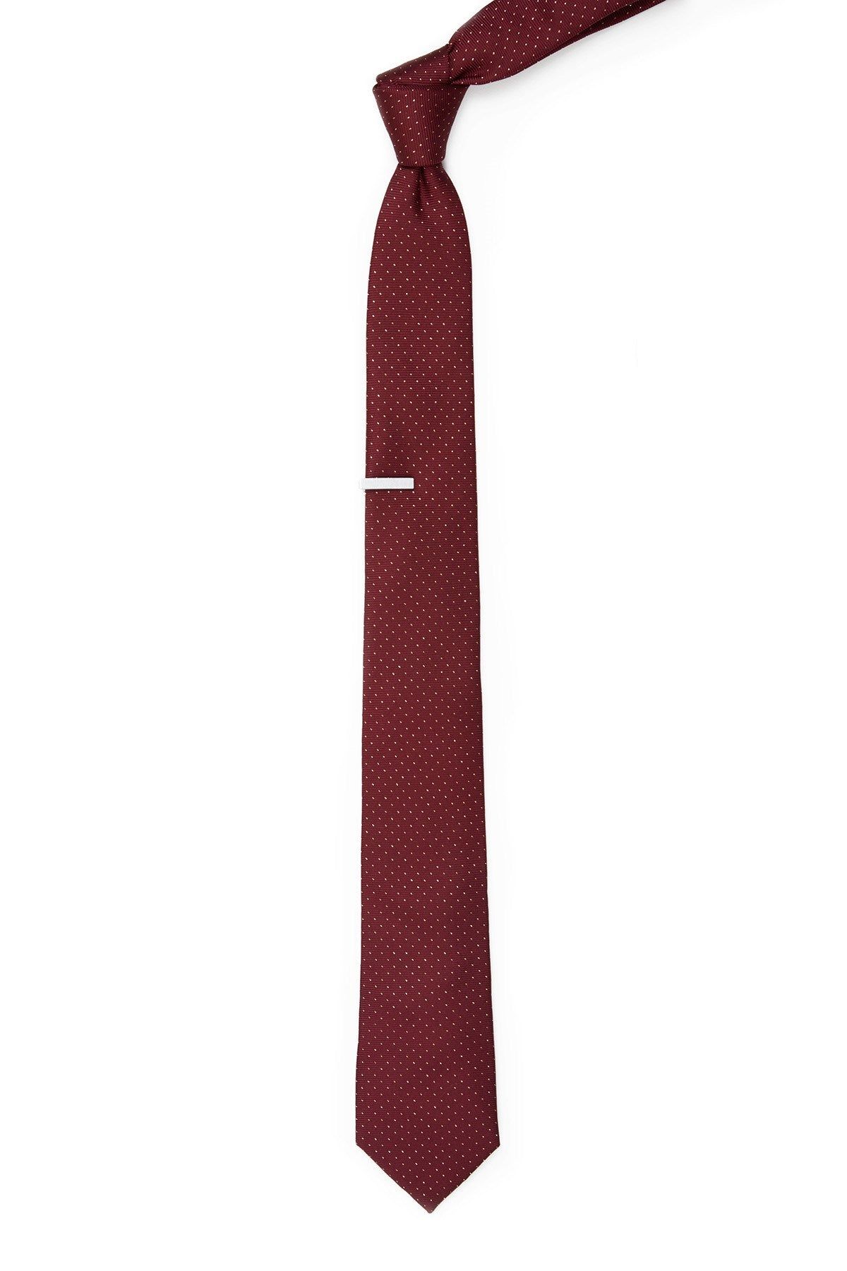 Flicker Burgundy Tie sold by The Tie Bar product image thumbnail 2