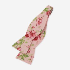 Mumu Weddings - Garden Romantic Blush Pink Bow Tie sold by The Tie Bar
