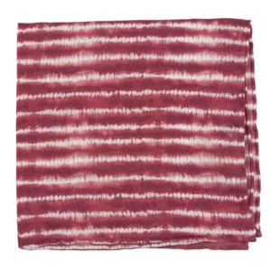 Day Dreamer Stripe Burgundy Pocket Square sold by The Tie Bar