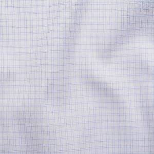Mini Check Light Blue Dress Shirt sold by The Tie Bar