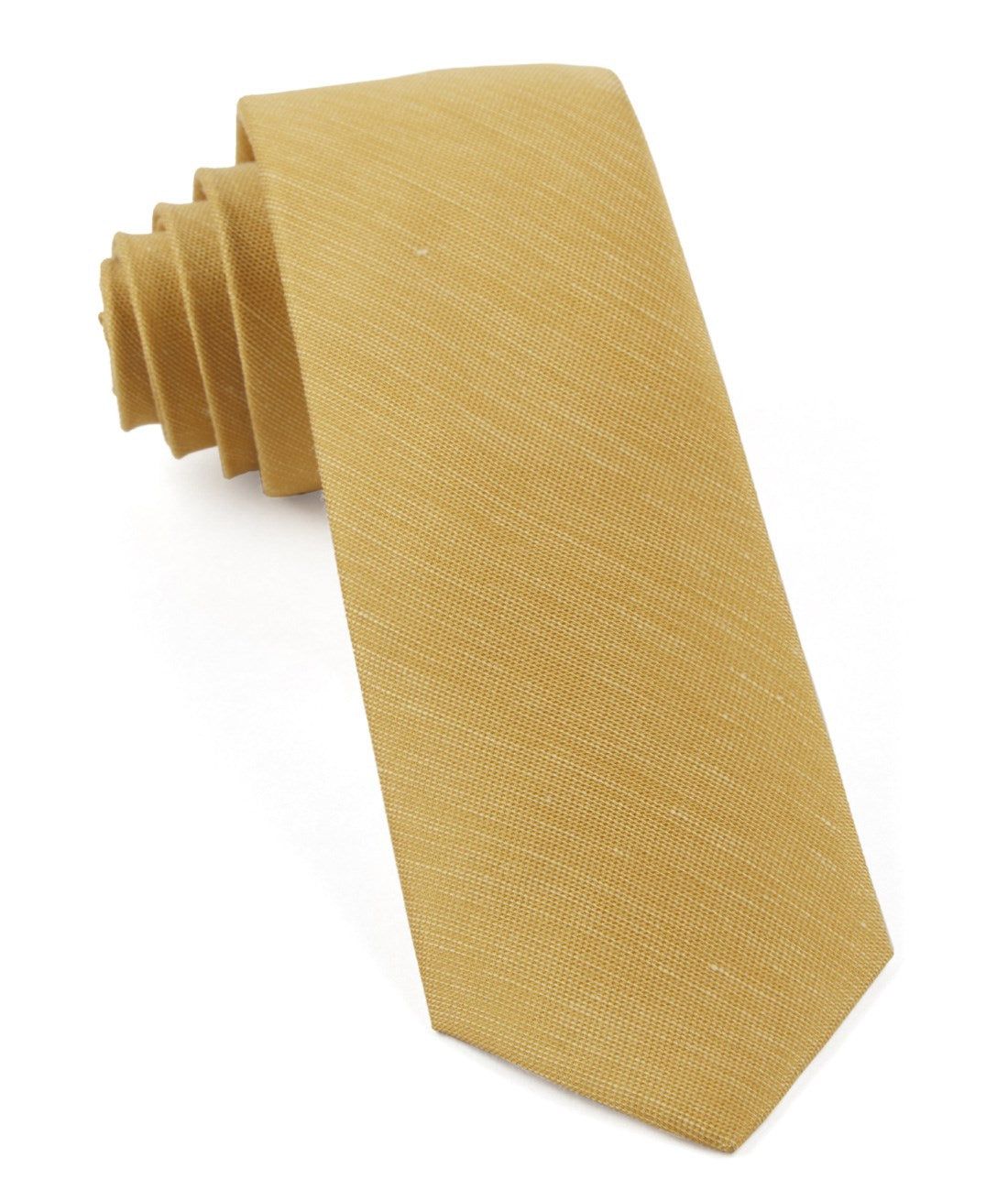 Sand Wash Solid Mustard Tie sold by The Tie Bar