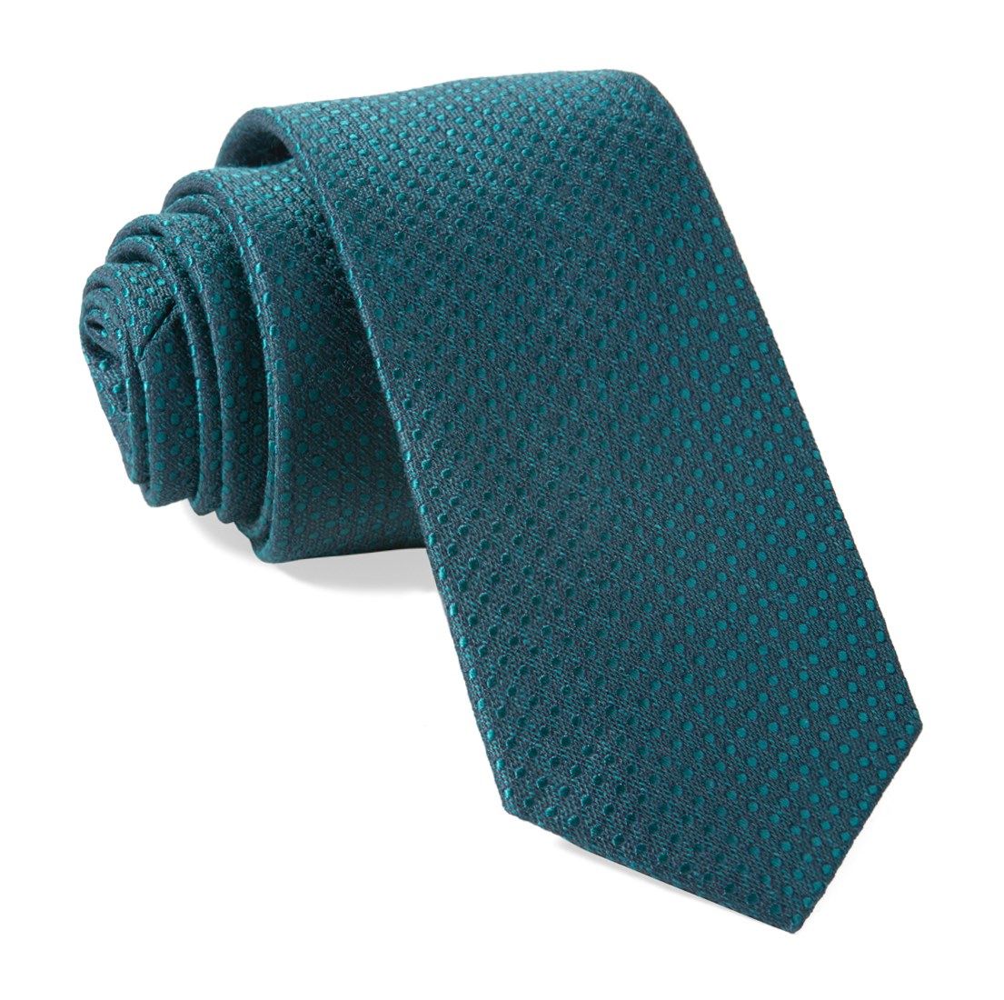 Bhldn Dotted Spin Emerald Tie sold by The Tie Bar