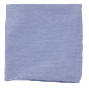 Linen Row Sky Blue Pocket Square sold by The Tie Bar