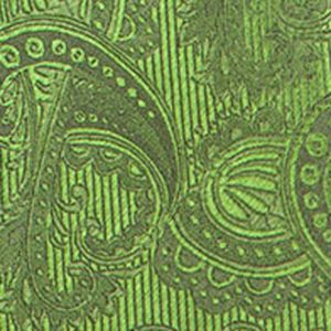 Twill Paisley Clover Green Tie sold by The Tie Bar