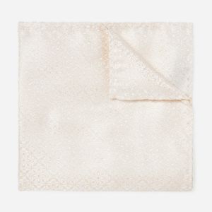 Opulent Light Champagne Pocket Square sold by The Tie Bar
