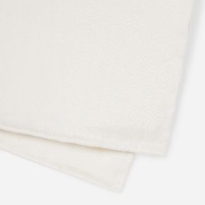 Linen Row Ivory Pocket Square sold by The Tie Bar