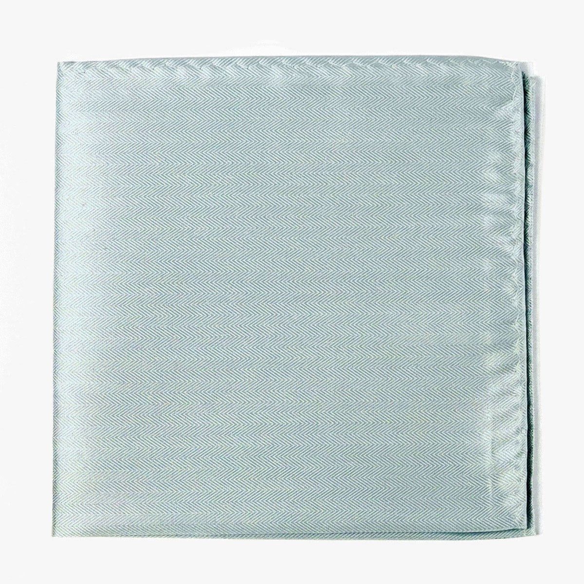 Mumu Weddings - Desert Solid Icy Blue Pocket Square sold by The Tie Bar