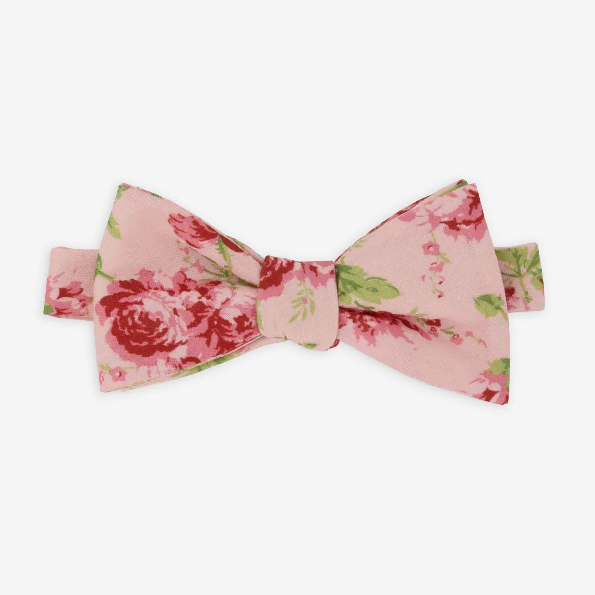 Mumu Weddings - Garden Romantic Blush Pink Bow Tie sold by The Tie Bar