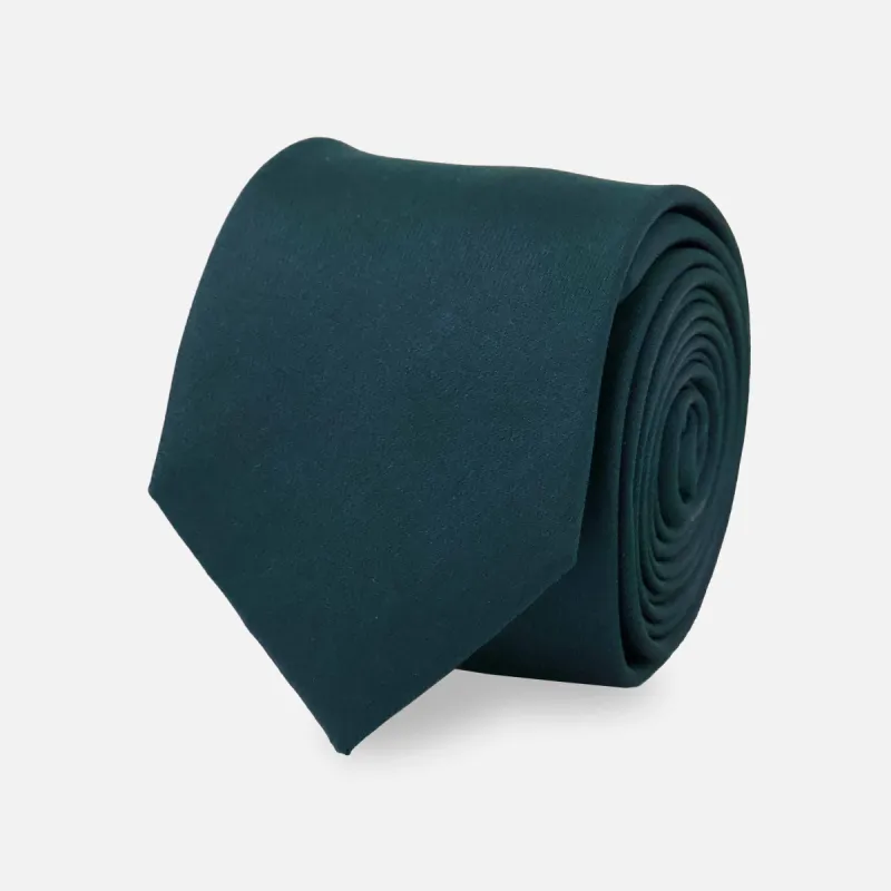 Mumu Weddings - Desert Solid Emerald Green Tie sold by The Tie Bar