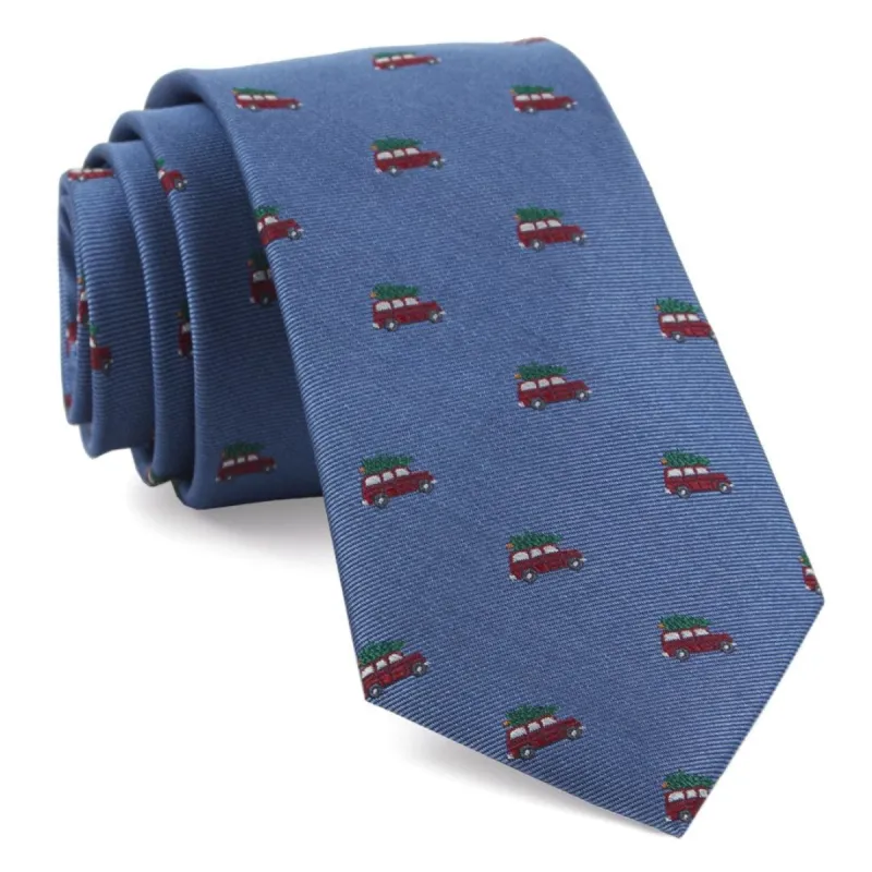 Christmas Vacation Light Blue Tie sold by The Tie Bar