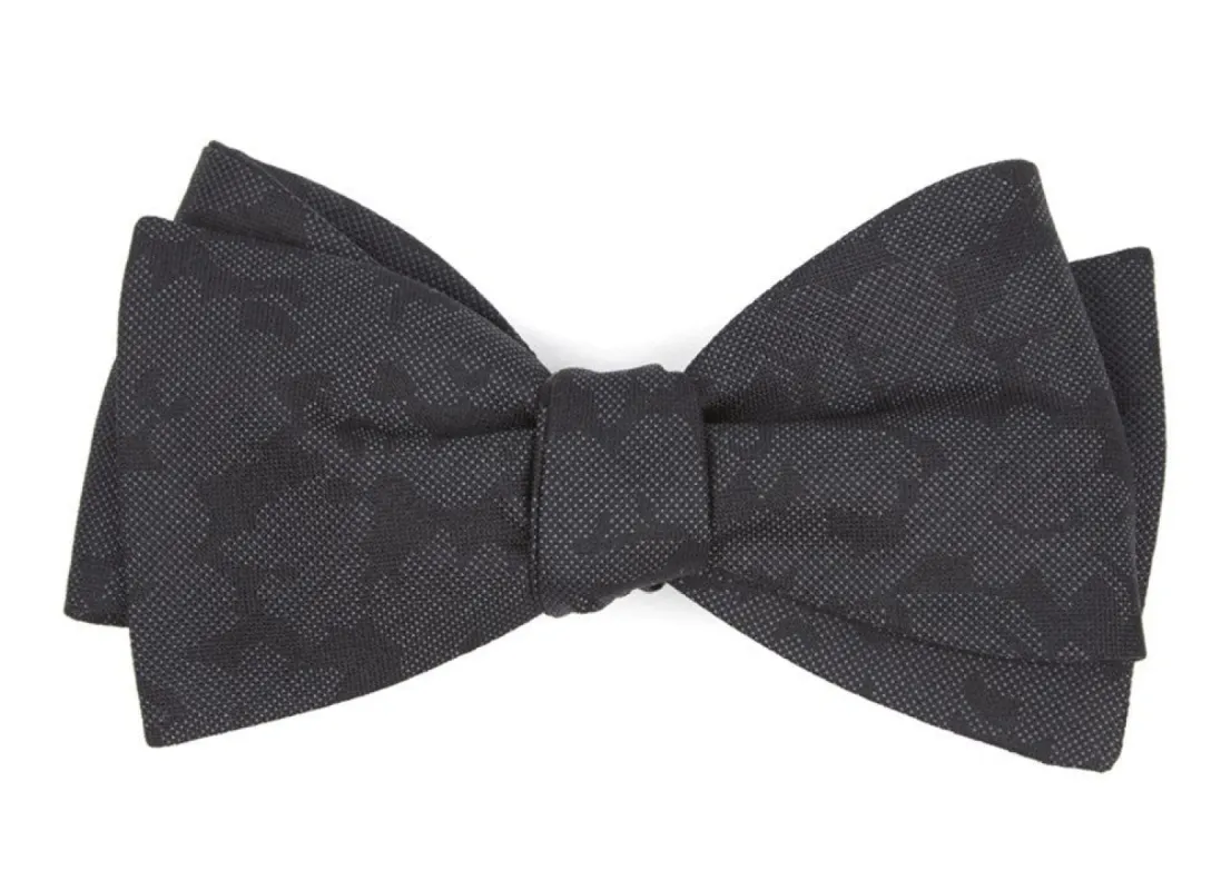 Refinado Floral Black Bow Tie sold by The Tie Bar