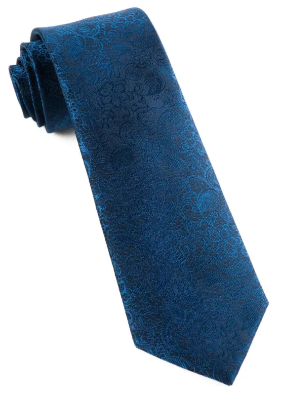 Ceremony Paisley Navy Tie sold by The Tie Bar