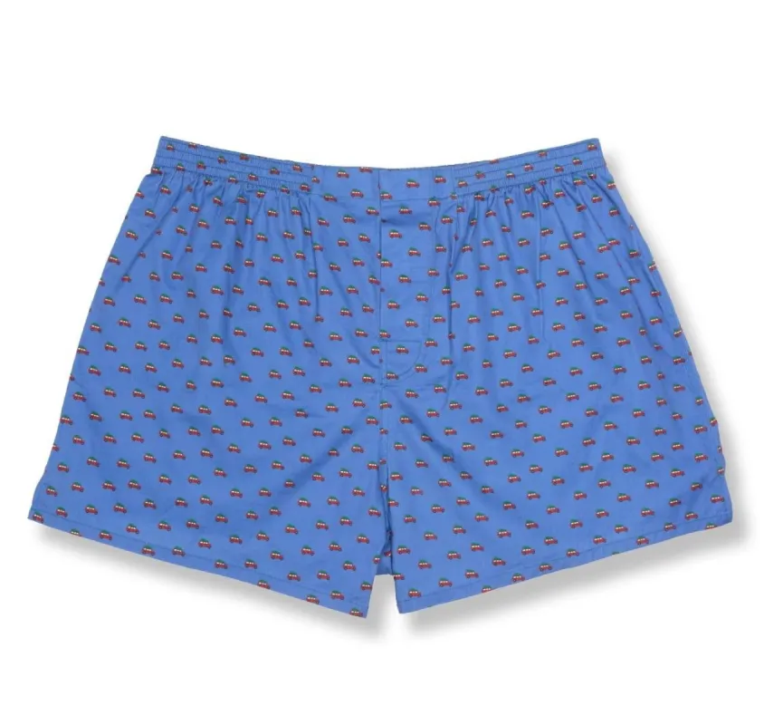 Tree Outing Classic Blue Boxer sold by The Tie Bar