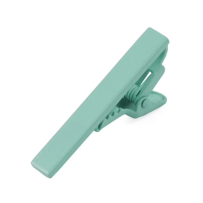 Matte Color Spearmint Tie Bar sold by The Tie Bar