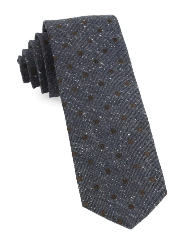 Revolve Dots Deep Serene Blue Tie sold by The Tie Bar