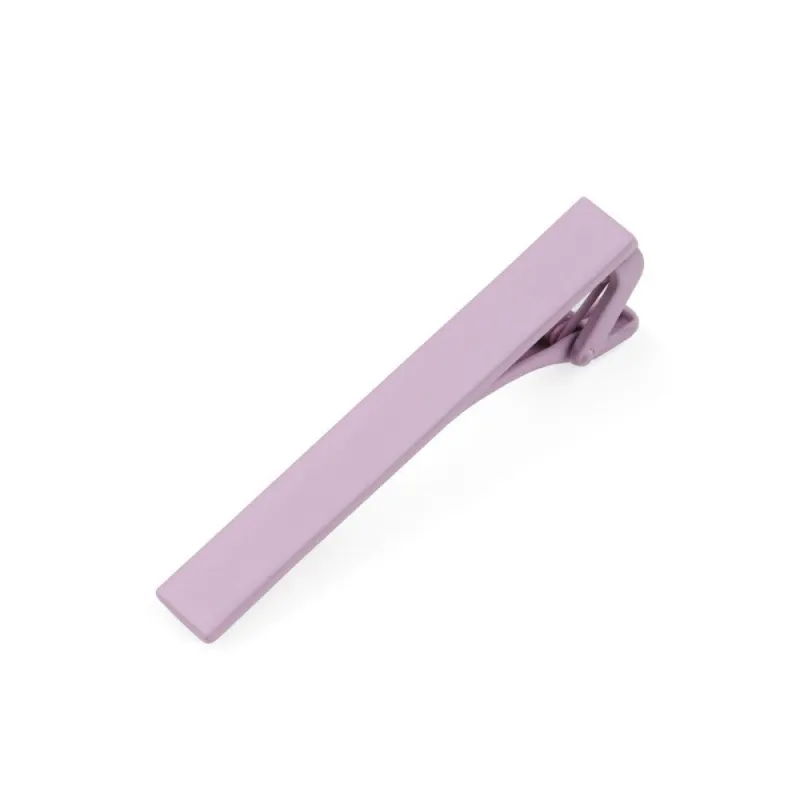 Matte Color Pink Tie Bar sold by The Tie Bar