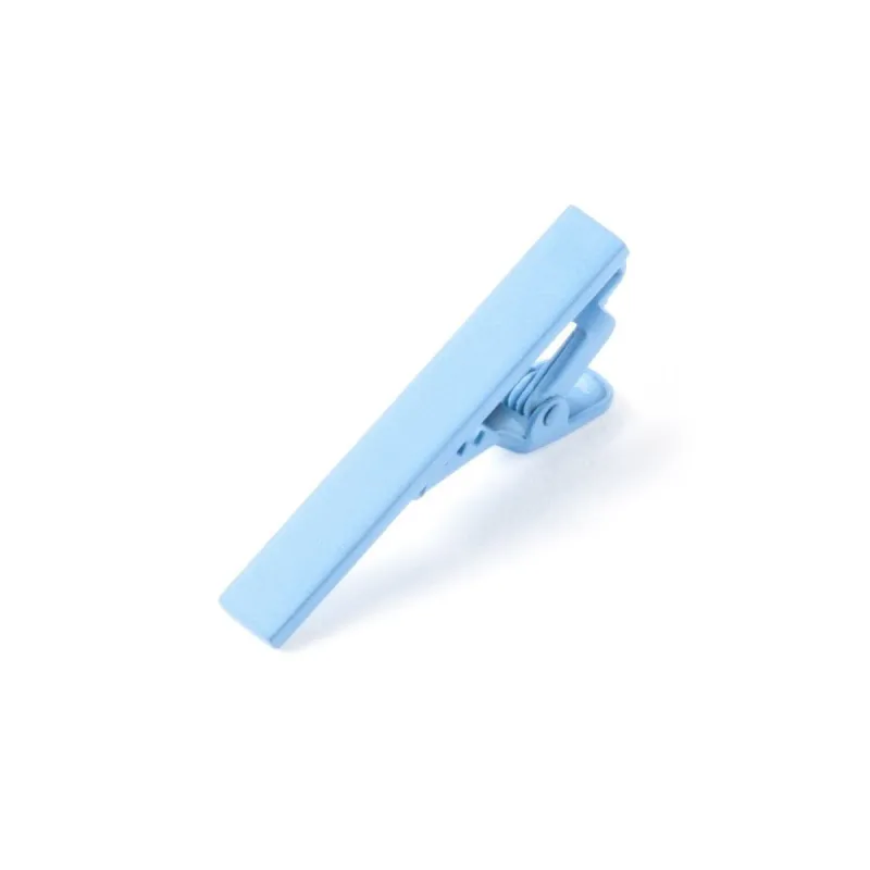 Matte Color Light Blue Tie Bar sold by The Tie Bar