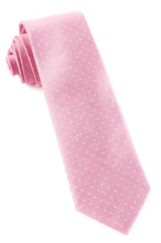 Destination Dots Pink Tie sold by The Tie Bar