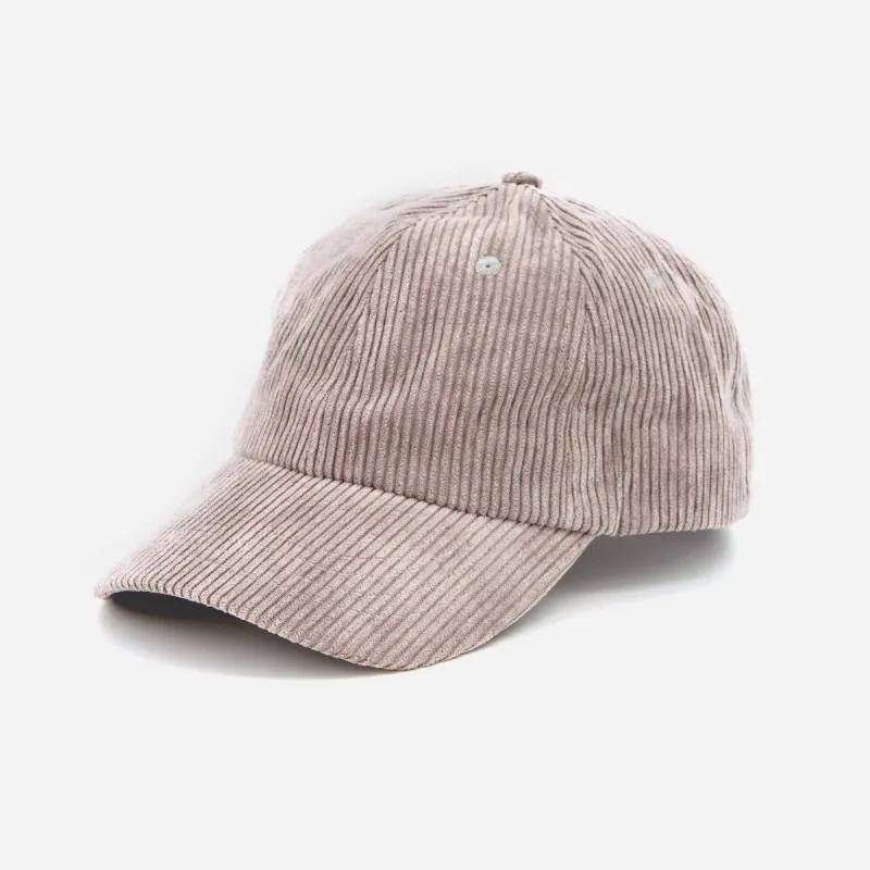 Corduroy Light Grey Dad Hat sold by The Tie Bar