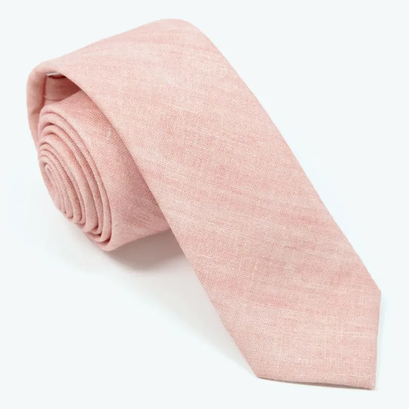 Mumu Weddings - Freehand Solid Dusty Blush Tie sold by The Tie Bar