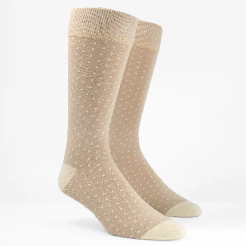 Mumu Weddings - Seaside Dot Show Me The Ring Dress Socks sold by The Tie Bar