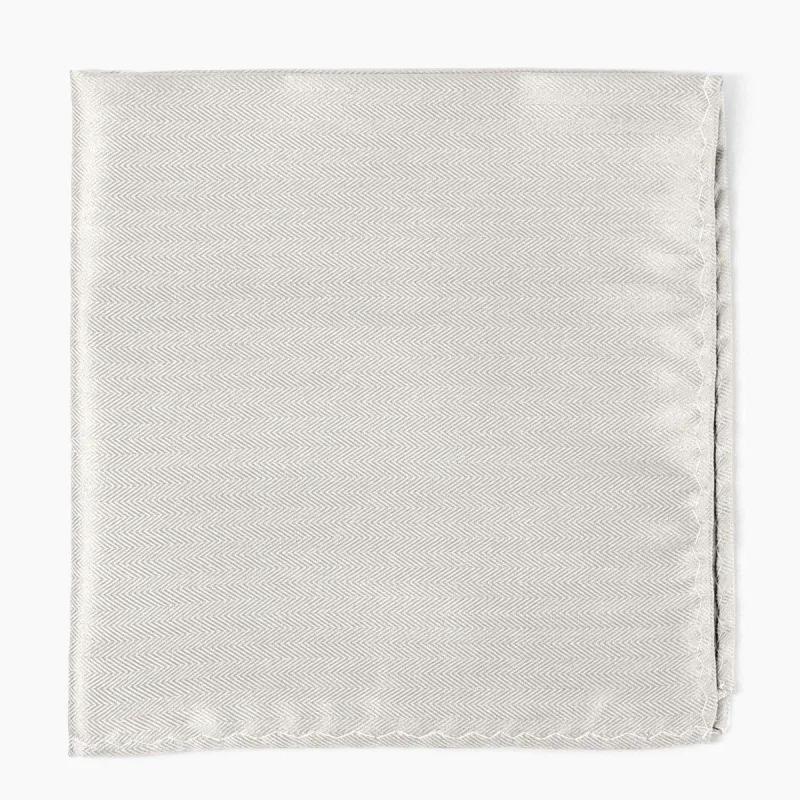 Mumu Weddings - Desert Solid Wedding Cake Pocket Square sold by The Tie Bar