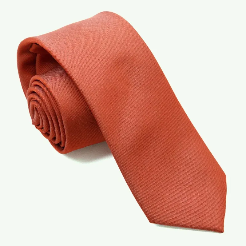 Grosgrain Solid Rust Tie sold by The Tie Bar