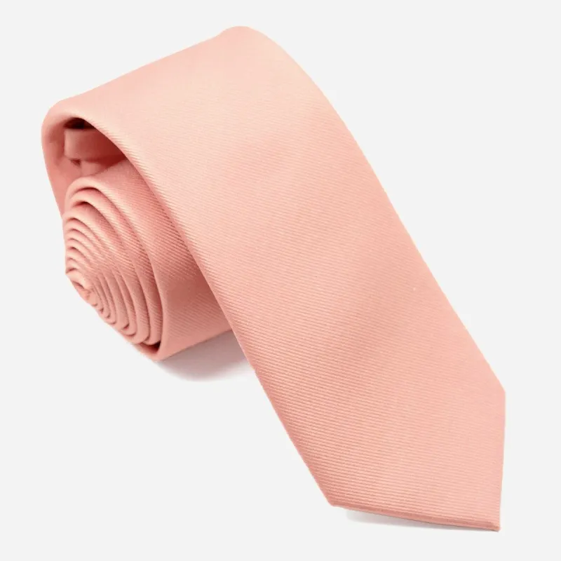Grosgrain Solid Dusty Blush Tie sold by The Tie Bar