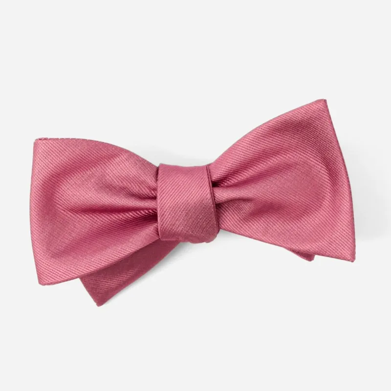 Grosgrain Solid Rosewood Bow Tie sold by The Tie Bar