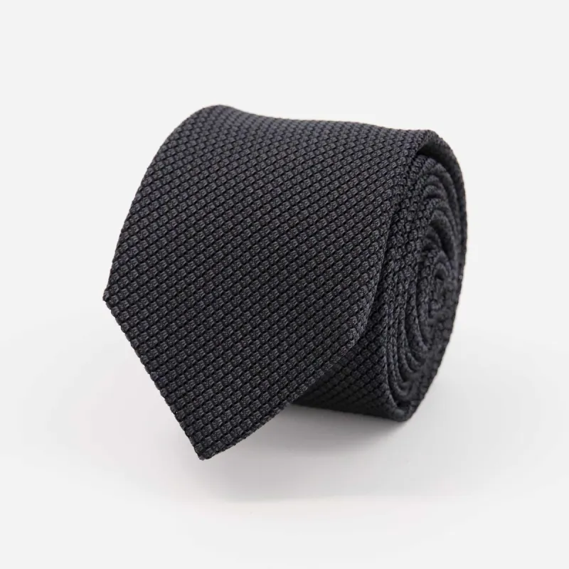 Grenalux Charcoal Tie sold by The Tie Bar
