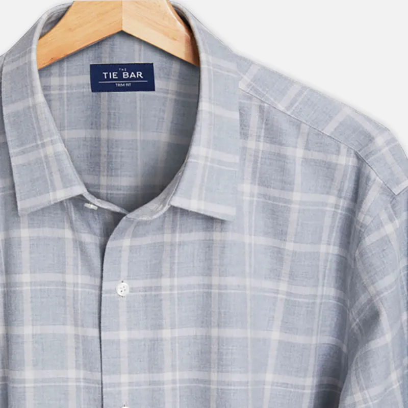 Multicolored Check Grey Casual Shirt sold by The Tie Bar