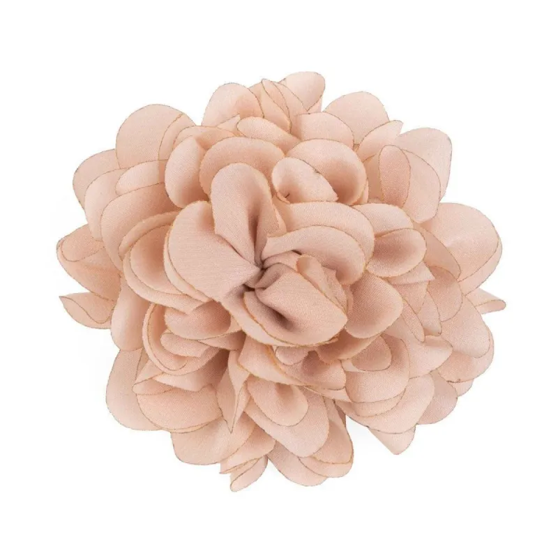 Solid Silk Xl Blush Pink Lapel Flower sold by The Tie Bar