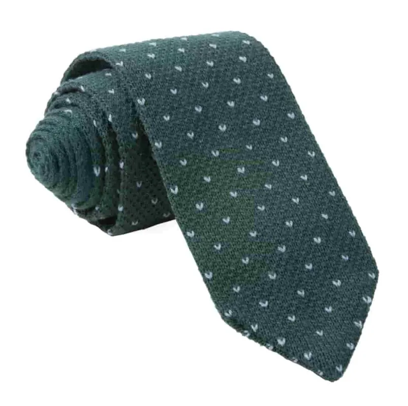 Birdseye Knit Hunter Tie sold by The Tie Bar
