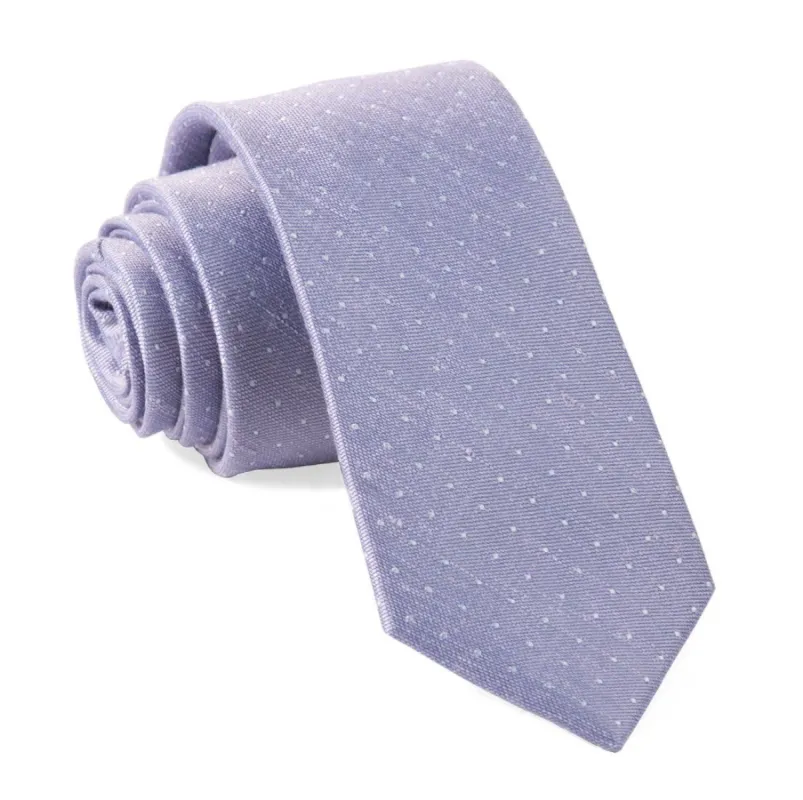 Bhldn Destination Dots Lavender Tie sold by The Tie Bar