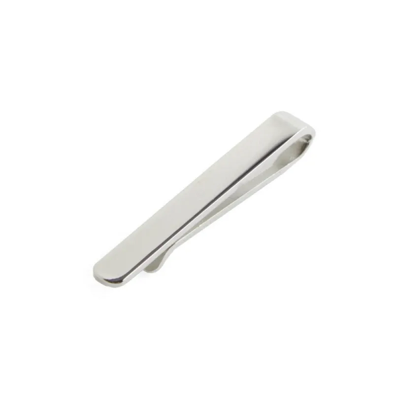 Lean Slide Clasp (Sterling Silver) Tie Bar sold by The Tie Bar