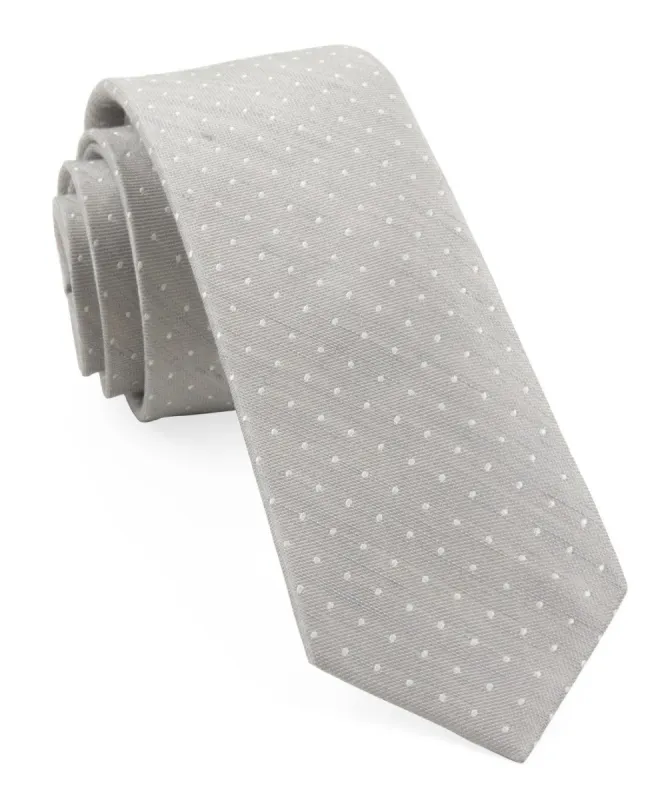 Bhldn Destination Dots Grey Tie sold by The Tie Bar