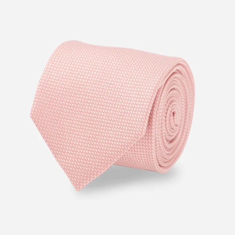 Union Solid Blush Pink Tie sold by The Tie Bar