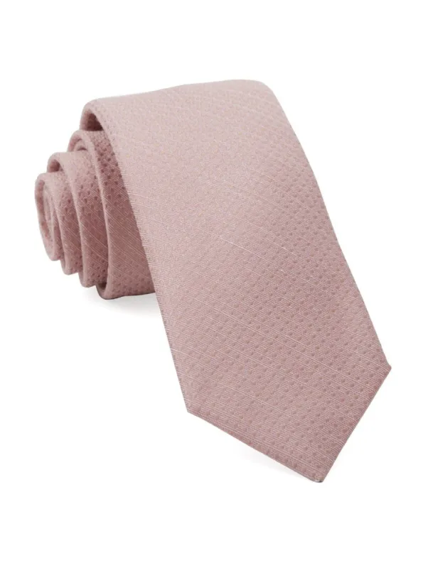Dotted Spin Blush Pink Tie sold by The Tie Bar
